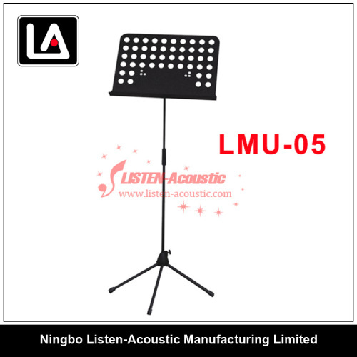 Pro Adjustable Music Sheet Tripod Black Stand LMU - 05