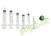 1.2ml 3ml 5ml 10ml Luer Lock Syringe Irrigation Clear , 12cc 10cc 5cc Medical Syringe