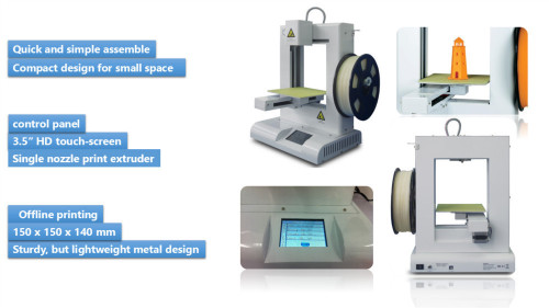 3D printe digital printing machine unique earing 3d printer electronic kit