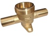 Forged sand blasting brass valve