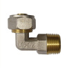 YL18 Custom zinc plating brass forging fitting