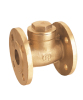 Forged brass flange valve