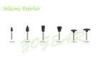 Silicone Dental Tooth Polisher Tungsten Carbide Bur for Resin / Nature Teeth