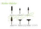 Tooth Polisher Tungsten Carbide Bur Synthetic Rubber Mixing with Normal Abrasive