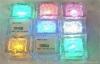 Windproof Color Changing LED Ice Cube Lights For Event / Lighted Ice Cubes