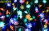 Custom Colorful Outside 100 LED Flower String Lights / LED Holiday Light