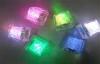 2.8CM 3.5cm LED Button Glow In The Dark Ice Cube In Red , Yellow , Green , White