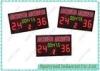 High School Handball Scoreboard With Timer , Letters And Digits Scorer Display