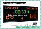 Digital Handball Scoreboard With Team Name , AC 100V AC 230V Power