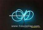 Bright Advertising Lighting Logo EL Glow Wire Controlled By Battery Pack , Inverter , Driver