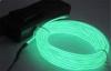 Rigid Green Color EL Lighting Wire String Light For Instrument Display AC 110 - 220V
