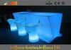 Waterproof Glowing LED bar counter with Lithium polymer battery 90*72*105cm