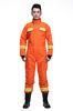 Heat Resistant Fire Rescue Apparel Yellow Nomex Firefighting Coverall for oil gas industry