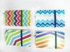 Fashion printed pattern covers Ring Bound Index Cards Double sided