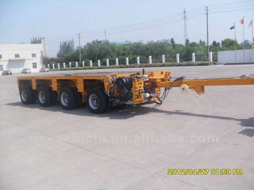 4 axles multi-axis heavy load hydraulic modular transporter/trailer