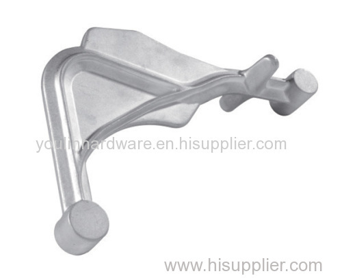 Forged aluminum bracket for motorcycle