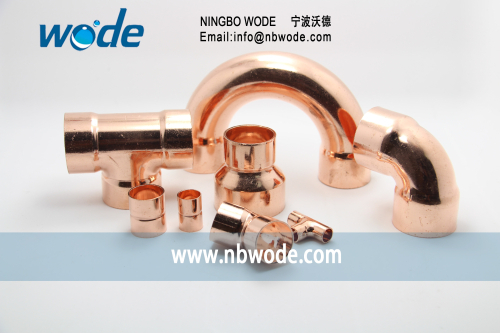 copper pipe fitting for air conditioner parts