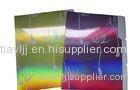 School Hologram Laser Film finish Durable Paper Pocket Folder Customized