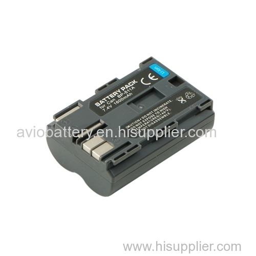 Camera Battery BP-511A for Canon EOS20D