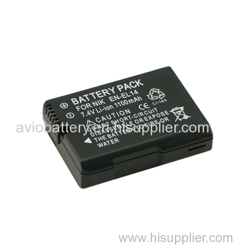 Camera Battery ENEL14/EN-EL14a for Nikon D3300