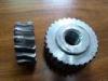 Customized Precision forged metal worm Gear Hobbing Services support zinc plated