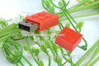 Personalised Portable Plastic Block 8GB USB Memory Stick 2.0 for Promotion Gift