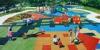 Outdoor Playground Rubber Mats / Poured Rubber Playground Surface