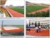 All Weather Athletic Running Track Surfaces Rubber Sports Flooring