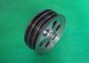 Flat Groove Aluminum Wire Guide Pulley Die Casting With Ceramic Coating