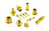 Brass precision machining adapters