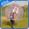 Red Color Dots Bubble Soccer Balls