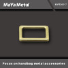 gold square buckle for customized