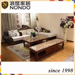 Wooden frame sofa fabric sofa