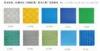 Durable Fireproof Swimming Pool Rubber Flooring , Grey / Yellow / Blue / Green
