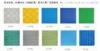 Durable Fireproof Swimming Pool Rubber Flooring , Grey / Yellow / Blue / Green