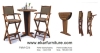 Garden chair cover bar furniture table and chairs