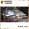 Wooden sectional fabric sofa