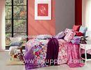 Warm Color Pattern Lyocell Bedding Sets Green Printed Feel Comfort