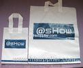 White Large Disposable Plastic Shopping Bags With Handles