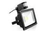 High Efficiency 24volt 20W PIR LED Floodlight Warm White For Subway / Garden