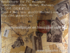 .Removable PVC wall stickers wall painting DIY wallpaper