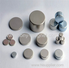 N40 Sintered Neodymium Strong Permanent Disc Shaped Magnet