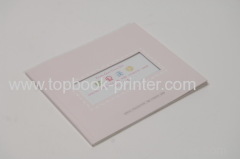 High-grade landscape UV-coated and die-cut cover softback book printing or binding on demands