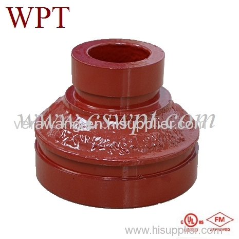 Grooved fittings grooved reducer