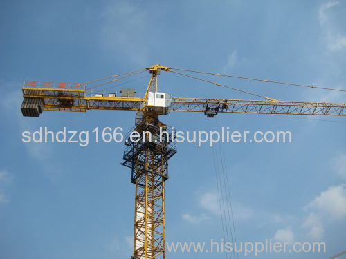 5013 Tower Crane Hot Sale CE Approved low price 50m jib tower crane 6t tower cranes