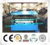 Metal PU Sandwich Panel Production Line Steel Floor Decking Forming Machine