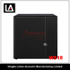 1600W 18&quot; Powerful Subwoofer Wooden speaker Cabinet WS - 18