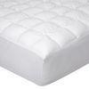 Plain Magic Soft Ballfiber Filling Mattress Cover Protector with Cotton Fabric Twin Size