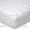 Plain Magic Soft Ballfiber Filling Mattress Cover Protector with Cotton Fabric Twin Size