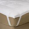 Feather Super Soft Luxury Winter Mattress Pads and Toppers with Microfiber Fillling